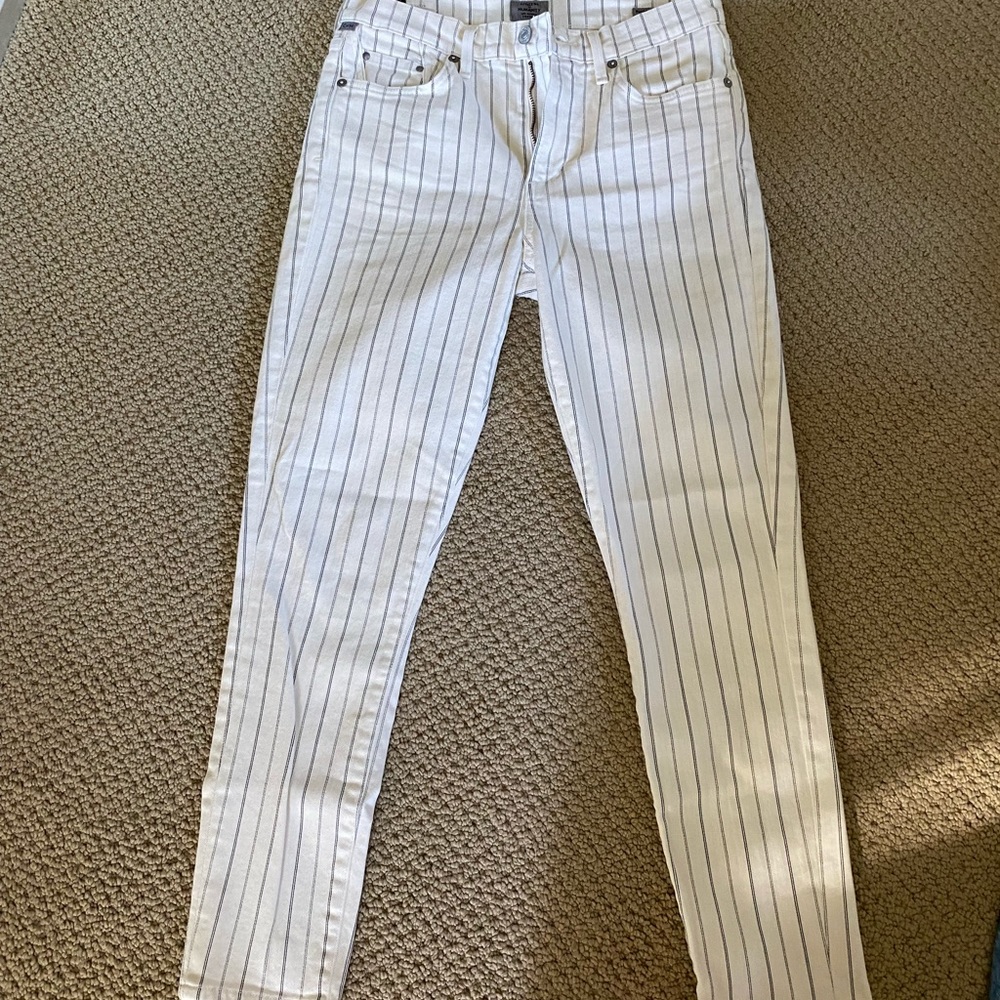 Citizens of humanity striped jeans